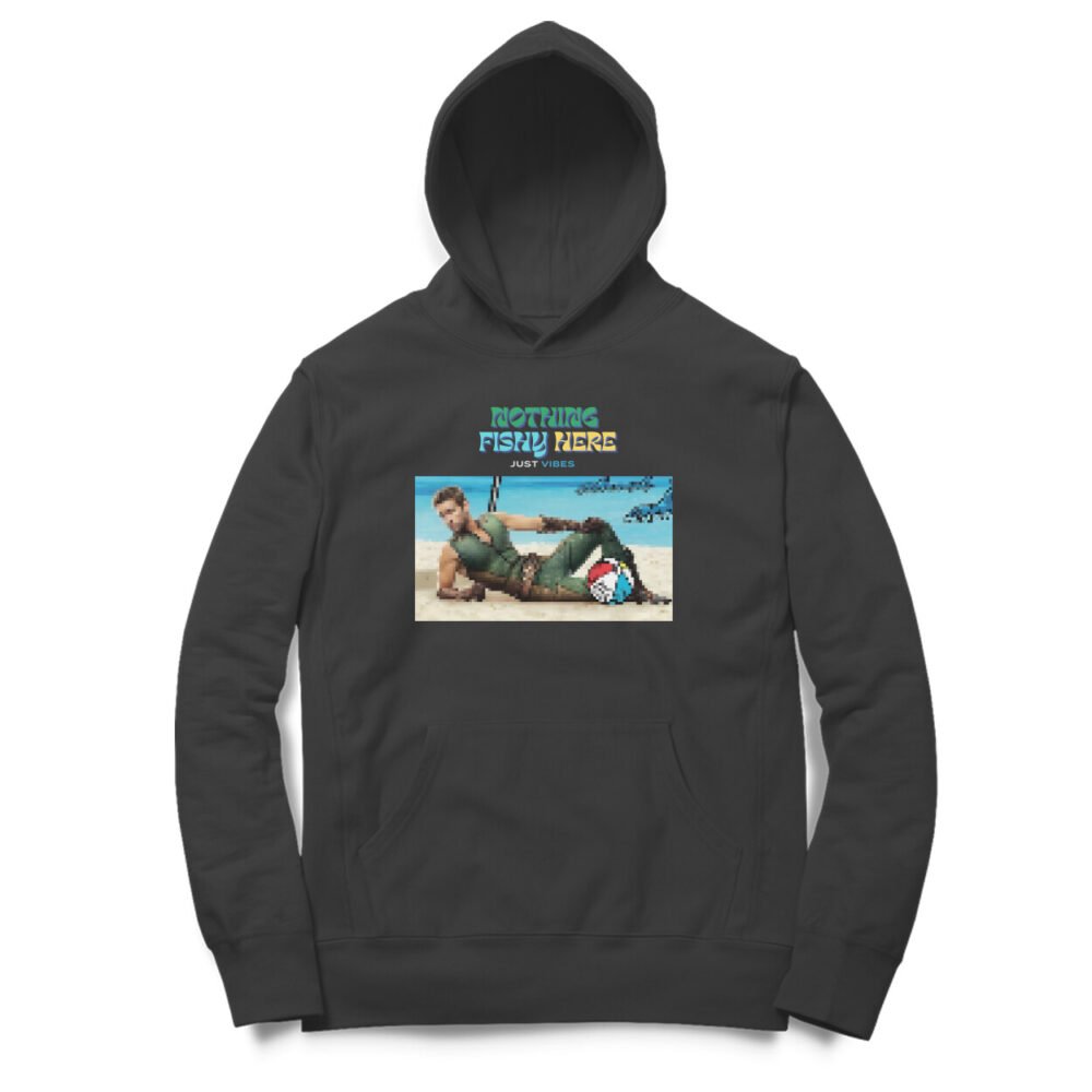 Nothing Fishy (Pixelated Deep) - Hoodie